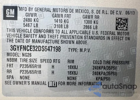 3GYFNCE32DS647198